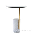 Table d'appoint ronde pour meubles de salon